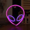 New Alien Neon Lamp Led Night Light Neon Sign Wall Lamp Home Art Decor for Children's  Birthday Gift Room Decoration Night Lamp